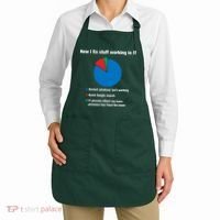 How I Fix Stuff Working In IT, Tech Support Geek Nerd Gift Apron thumb 2