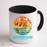 Honeymoon Island Florida Beach Shells Novelty Funny Gift Coffee Mug thumb 1
