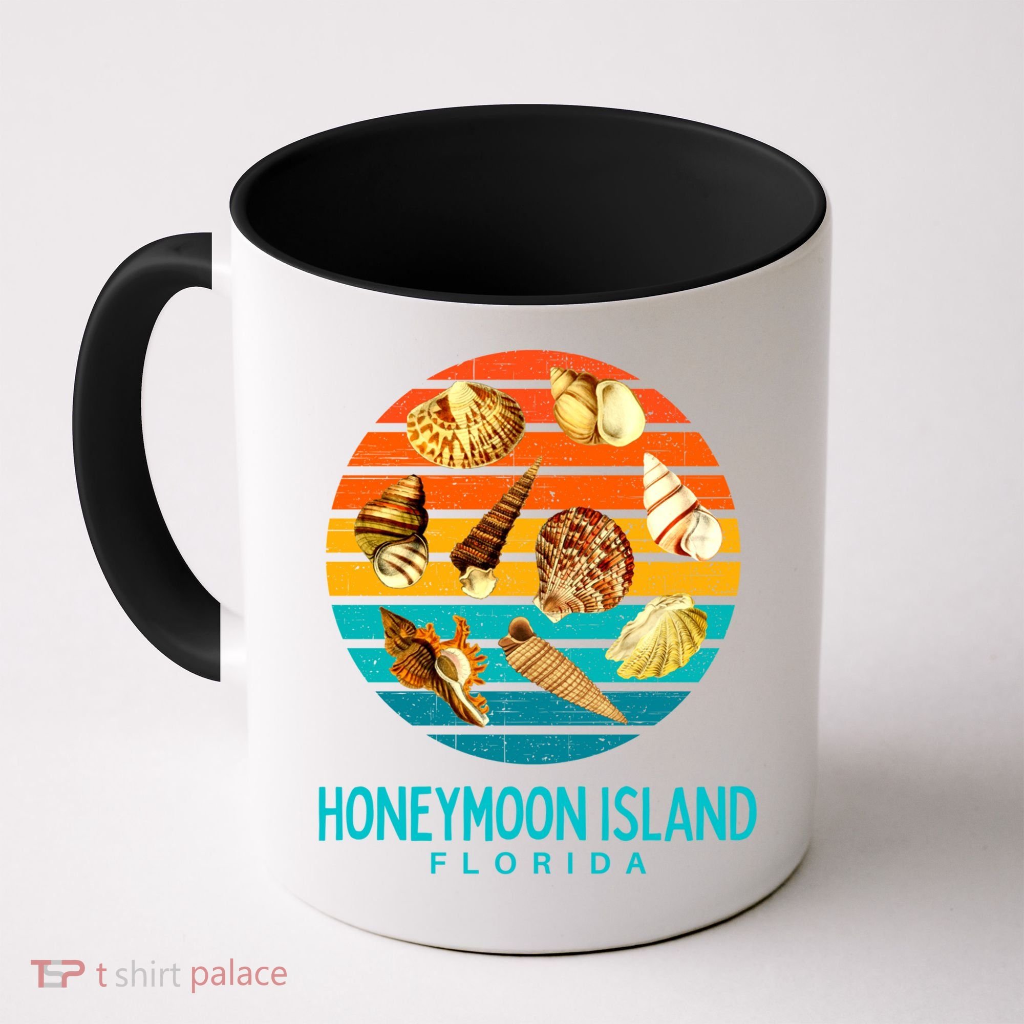 Honeymoon Island Florida Beach Shells Novelty Funny Gift Coffee Mug