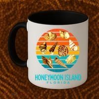 Honeymoon Island Florida Beach Shells Novelty Funny Gift Coffee Mug thumb 2