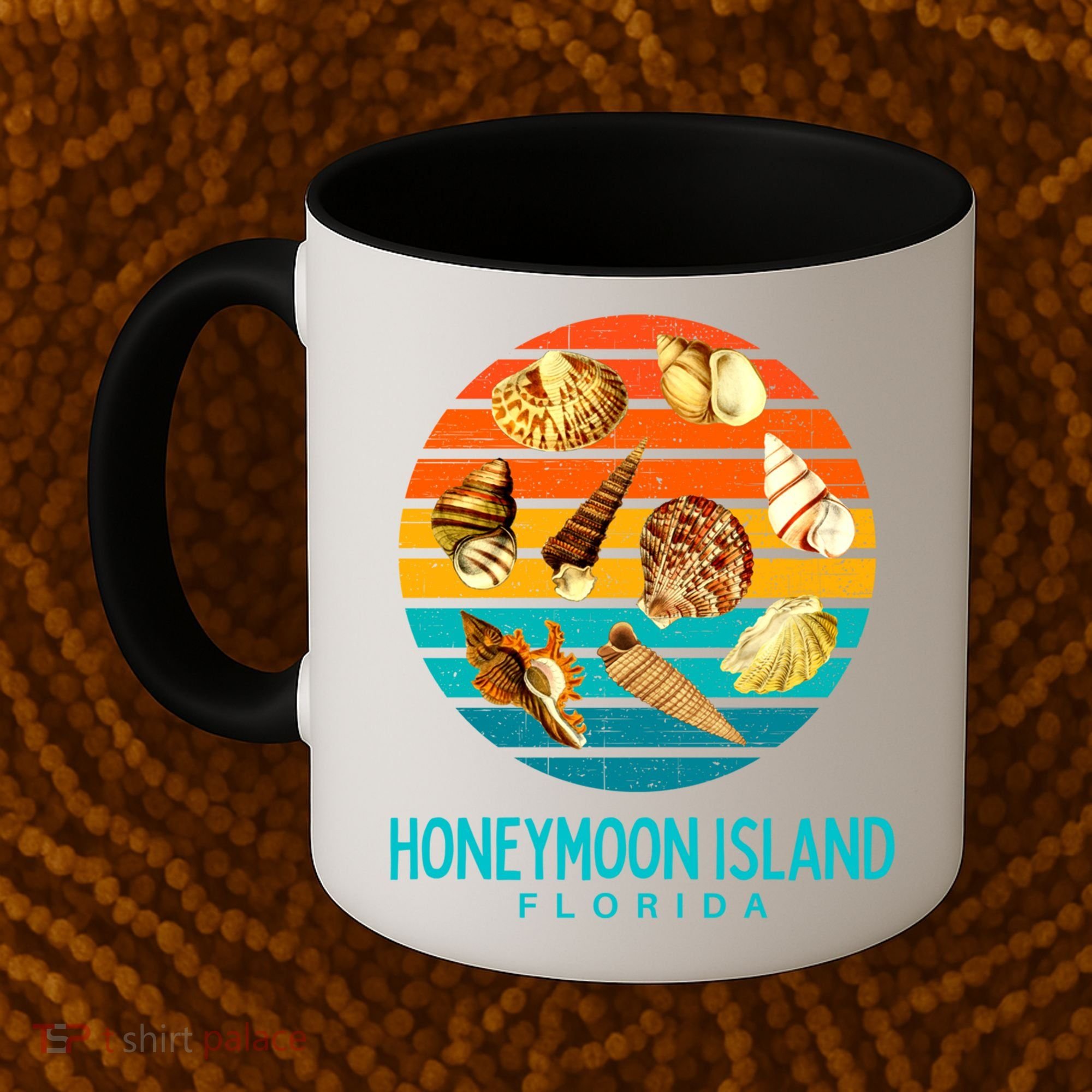 Honeymoon Island Florida Beach Shells Novelty Funny Gift Coffee Mug