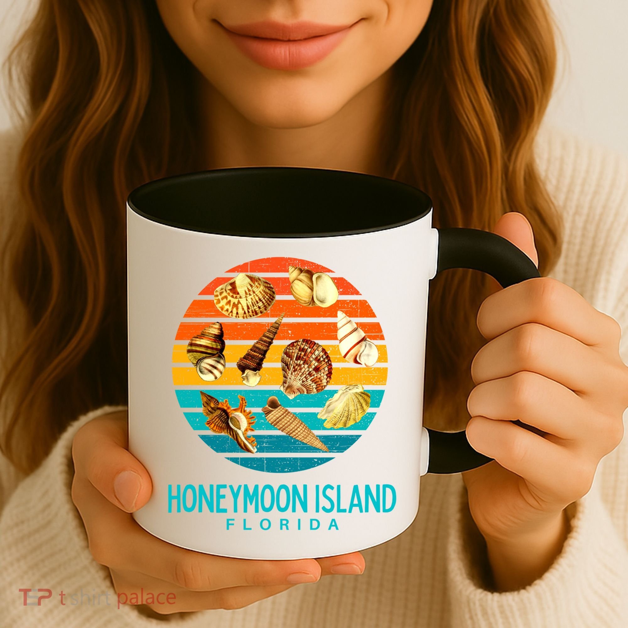 Honeymoon Island Florida Beach Shells Novelty Funny Gift Coffee Mug