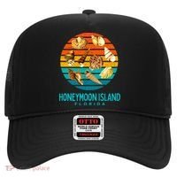 Honeymoon Island Florida Beach Shells Novelty Funny Gift Hat thumb 0