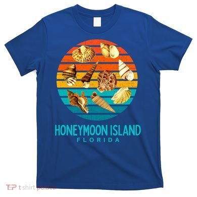Honeymoon Island Florida Beach Shells Novelty Funny Gift T-Shirt