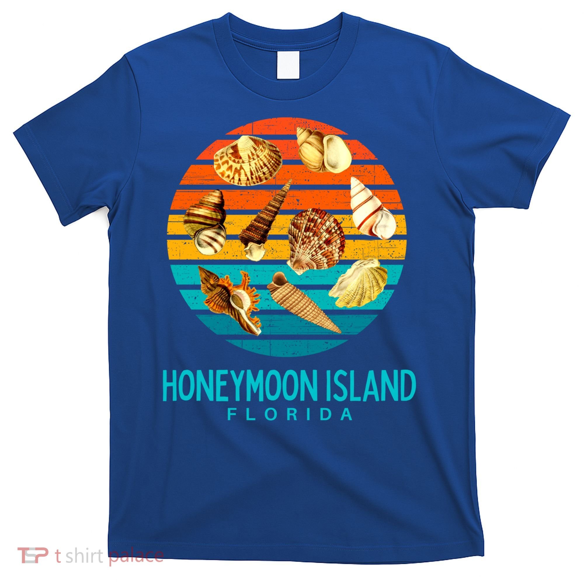 Honeymoon Island Florida Beach Shells Novelty Funny Gift T-Shirt