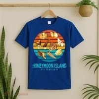 Honeymoon Island Florida Beach Shells Novelty Funny Gift T-Shirt thumb 2