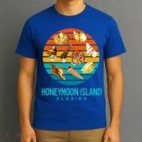 Honeymoon Island Florida Beach Shells Novelty Funny Gift T-Shirt thumb 3