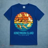 Honeymoon Island Florida Beach Shells Novelty Funny Gift T-Shirt thumb 5