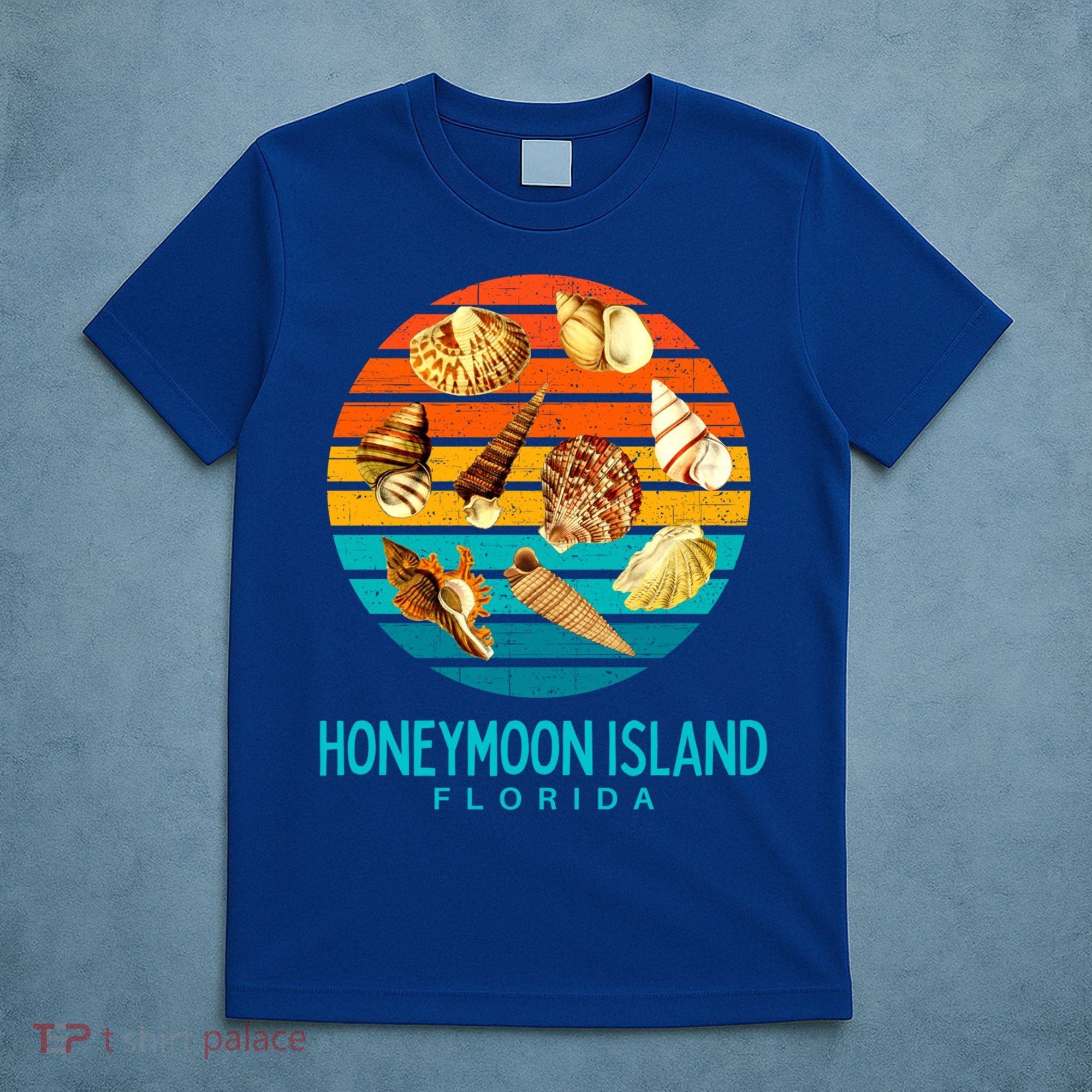 Honeymoon Island Florida Beach Shells Novelty Funny Gift T-Shirt