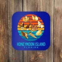 Honeymoon Island Florida Beach Shells Novelty Funny Gift Coaster thumb 0