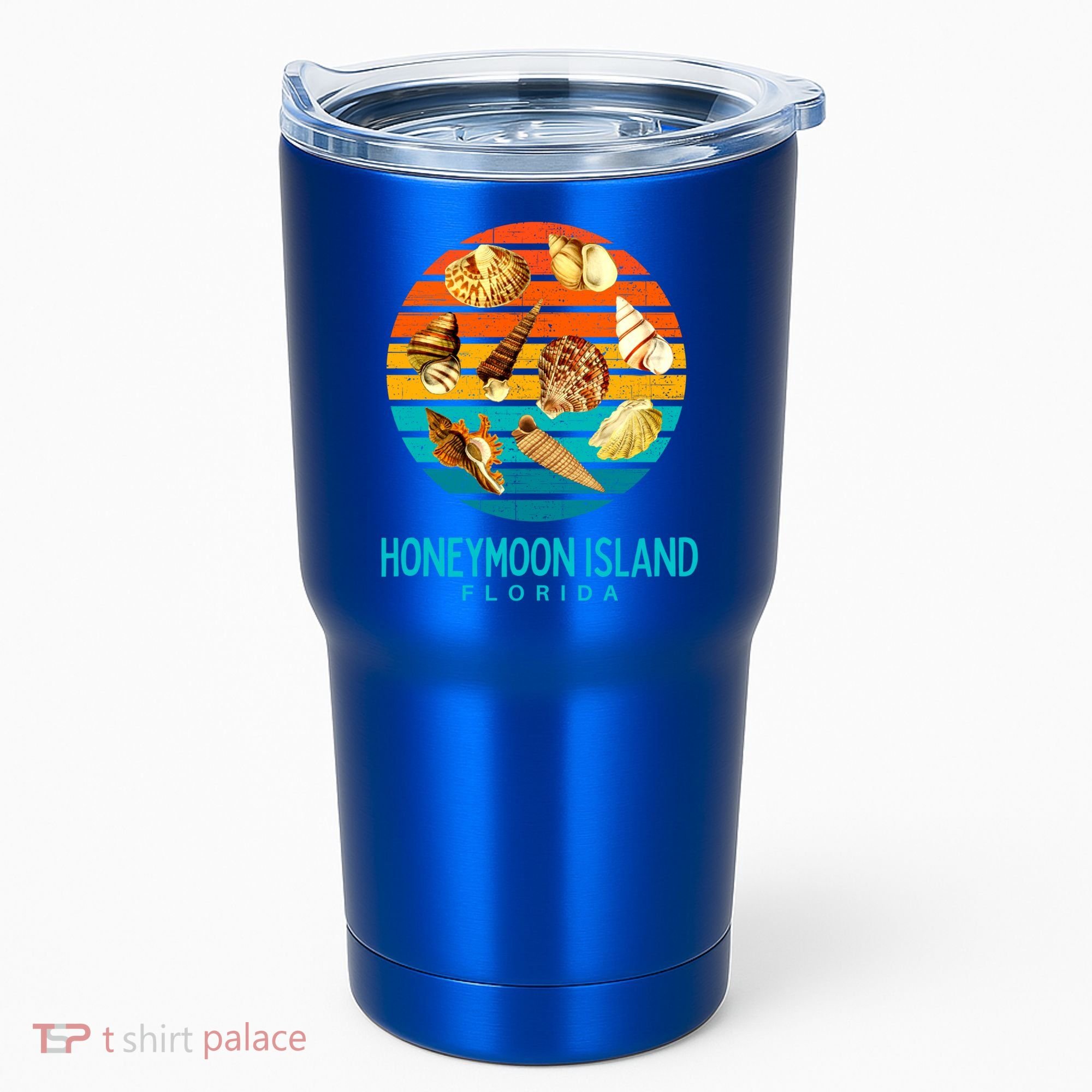 Honeymoon Island Florida Beach Shells Novelty Funny Gift Tumbler