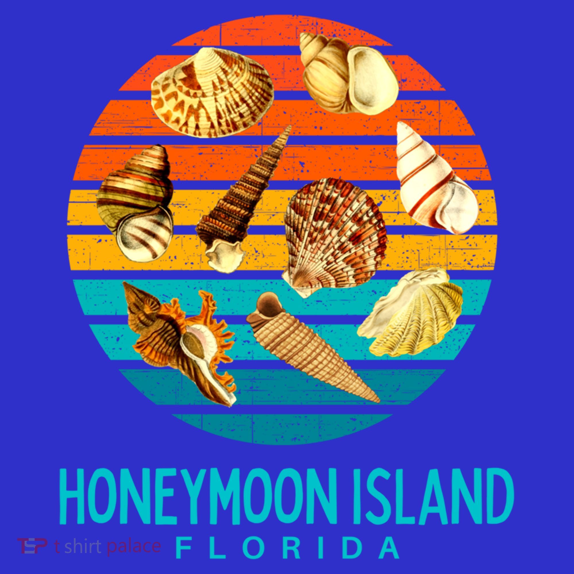 Honeymoon Island Florida Beach Shells Novelty Funny Gift Women's Tank Top