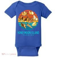 Honeymoon Island Florida Beach Shells Novelty Funny Gift Baby Bodysuit thumb 0