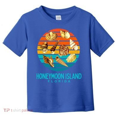 Honeymoon Island Florida Beach Shells Novelty Funny Gift Toddler T-Shirt