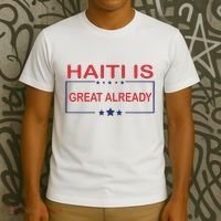 Haiti Is Great Already Haiti Pride T-Shirt thumb 3