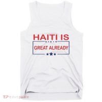 Haiti Is Great Already Haiti Pride Tank Top thumb 0