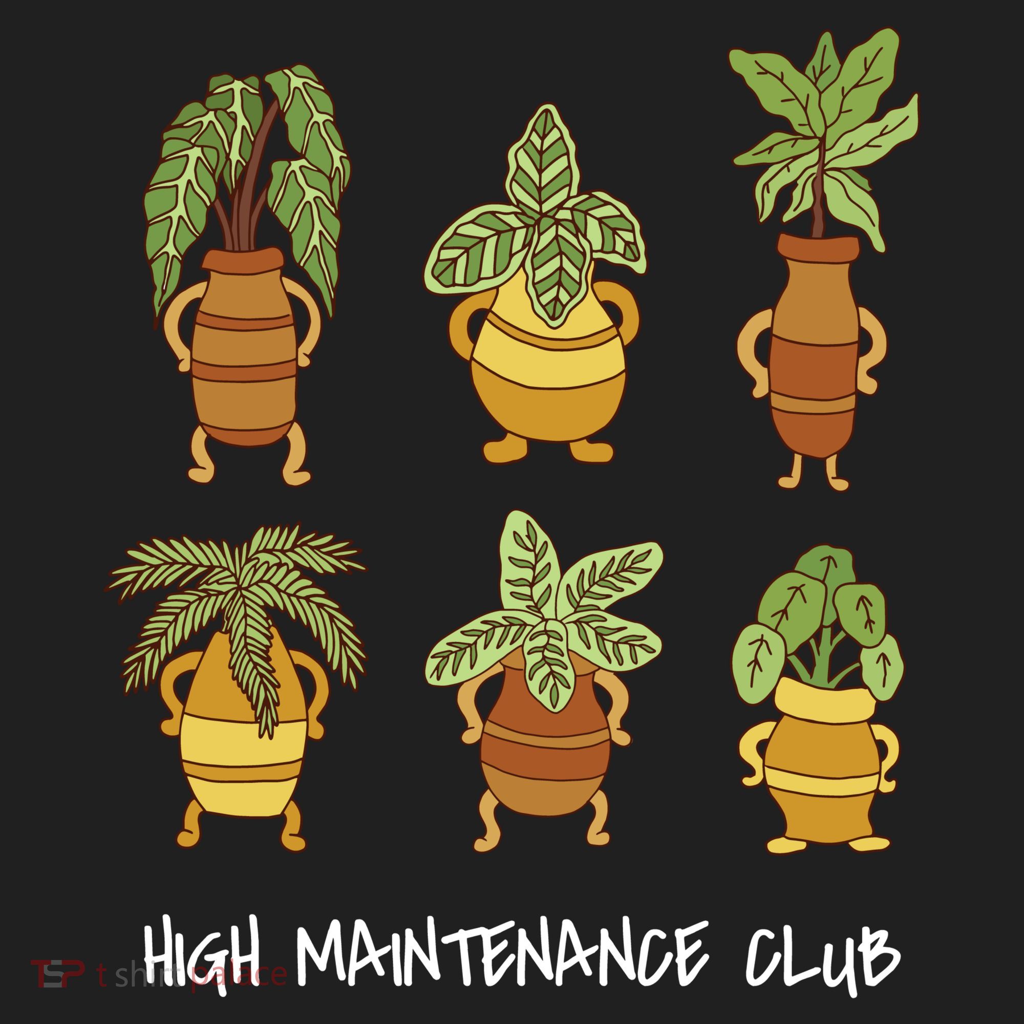 High Maintenance Club Plant Women's Sweatshirt