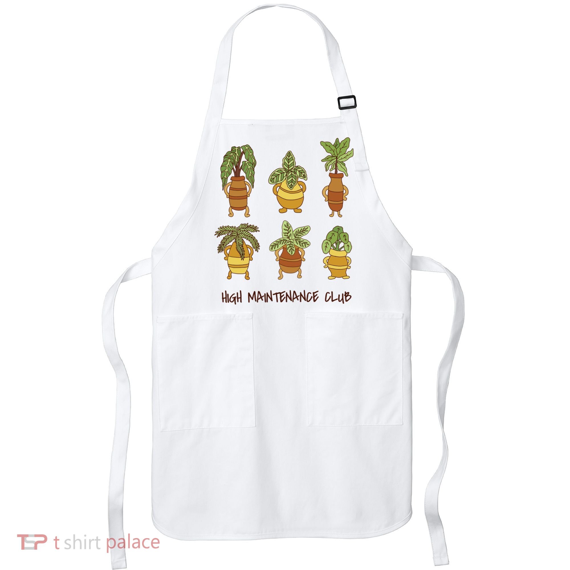 High Maintenance Club Plant Apron