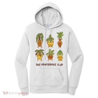 High Maintenance Club Plant Women's Hoodie