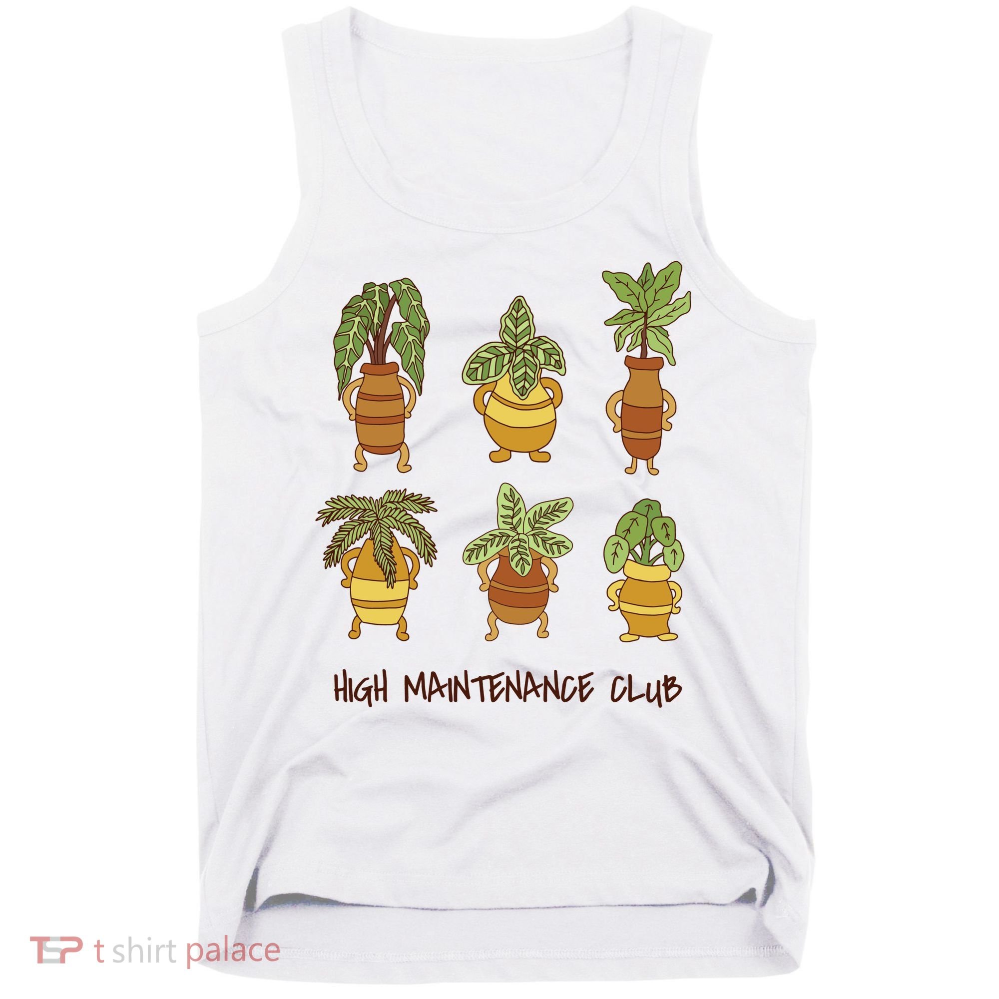 High Maintenance Club Plant Tank Top