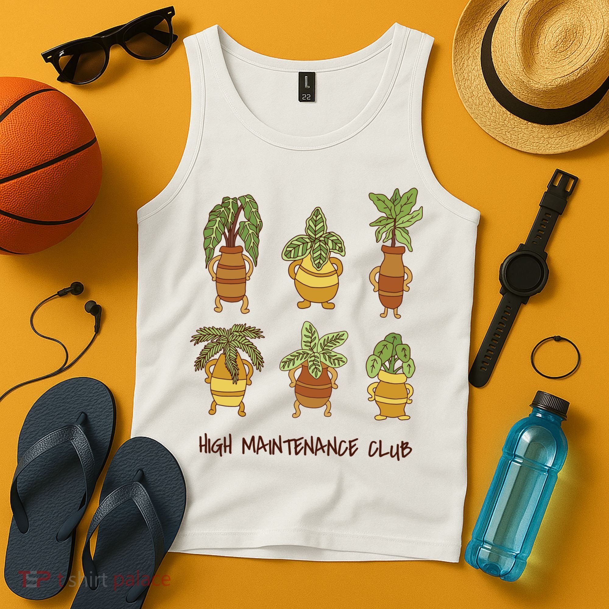 High Maintenance Club Plant Tank Top