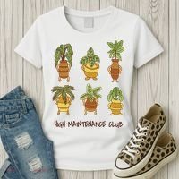 High Maintenance Club Plant Women's T-Shirt thumb 3