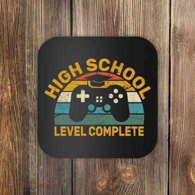 High School Grad Level Complete Coaster