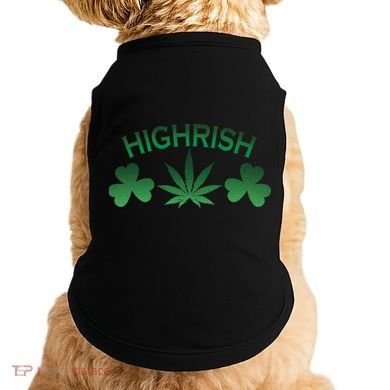 Highrish Irish Clover Doggie Tank