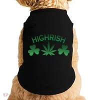 Highrish Irish Clover Doggie Tank thumb 0