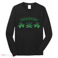 Highrish Irish Clover Long Sleeve Shirt thumb 0