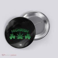 Highrish Irish Clover Button thumb 0