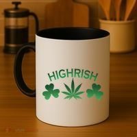 Highrish Irish Clover Coffee Mug thumb 4