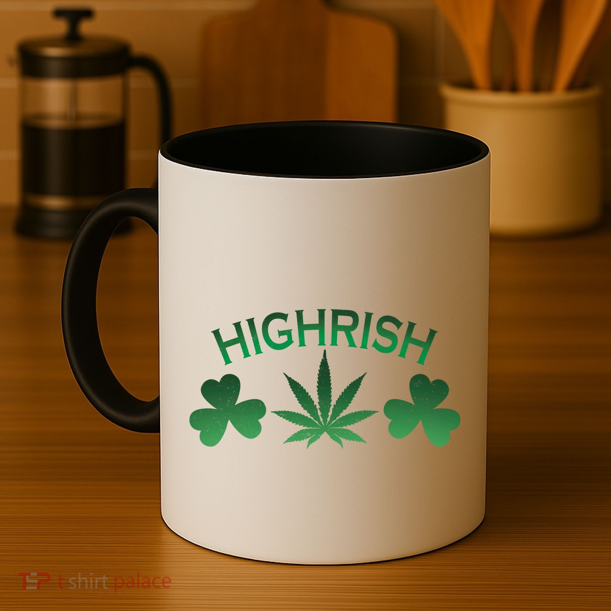 Highrish Irish Clover Coffee Mug