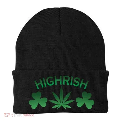 Highrish Irish Clover Beanie