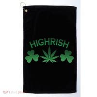 Highrish Irish Clover Golf Towel thumb 0