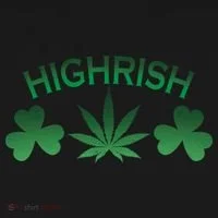 Highrish Irish Clover Kids Sweatshirt thumb 2