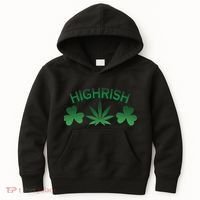 Highrish Irish Clover Kids Hoodie thumb 0