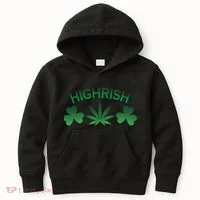 Highrish Irish Clover Kids Hoodie thumb 0