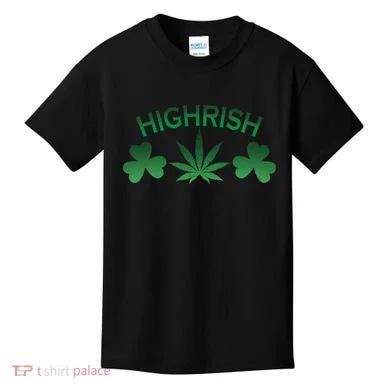 Highrish Irish Clover Kids T-Shirt