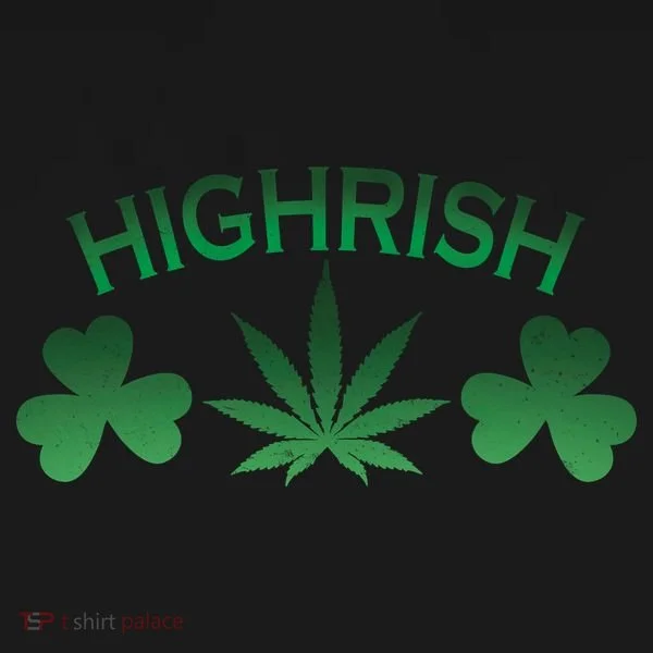 Highrish Irish Clover Tote Bag