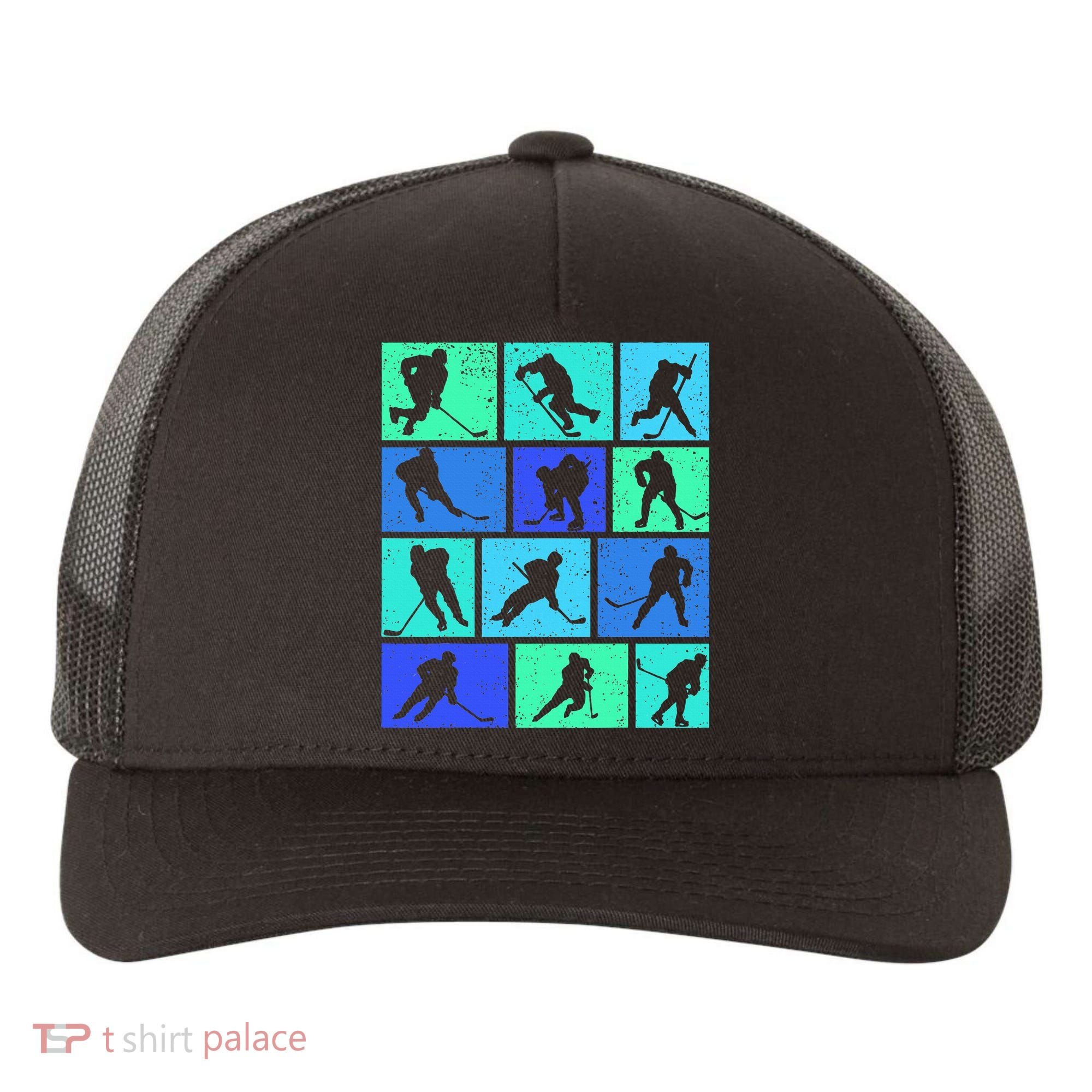 Hockey Ice Hockey Yupoong Adult 5-Panel Trucker Hat