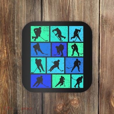 Hockey Ice Hockey Coaster