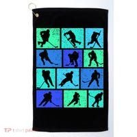Hockey Ice Hockey Golf Towel thumb 0