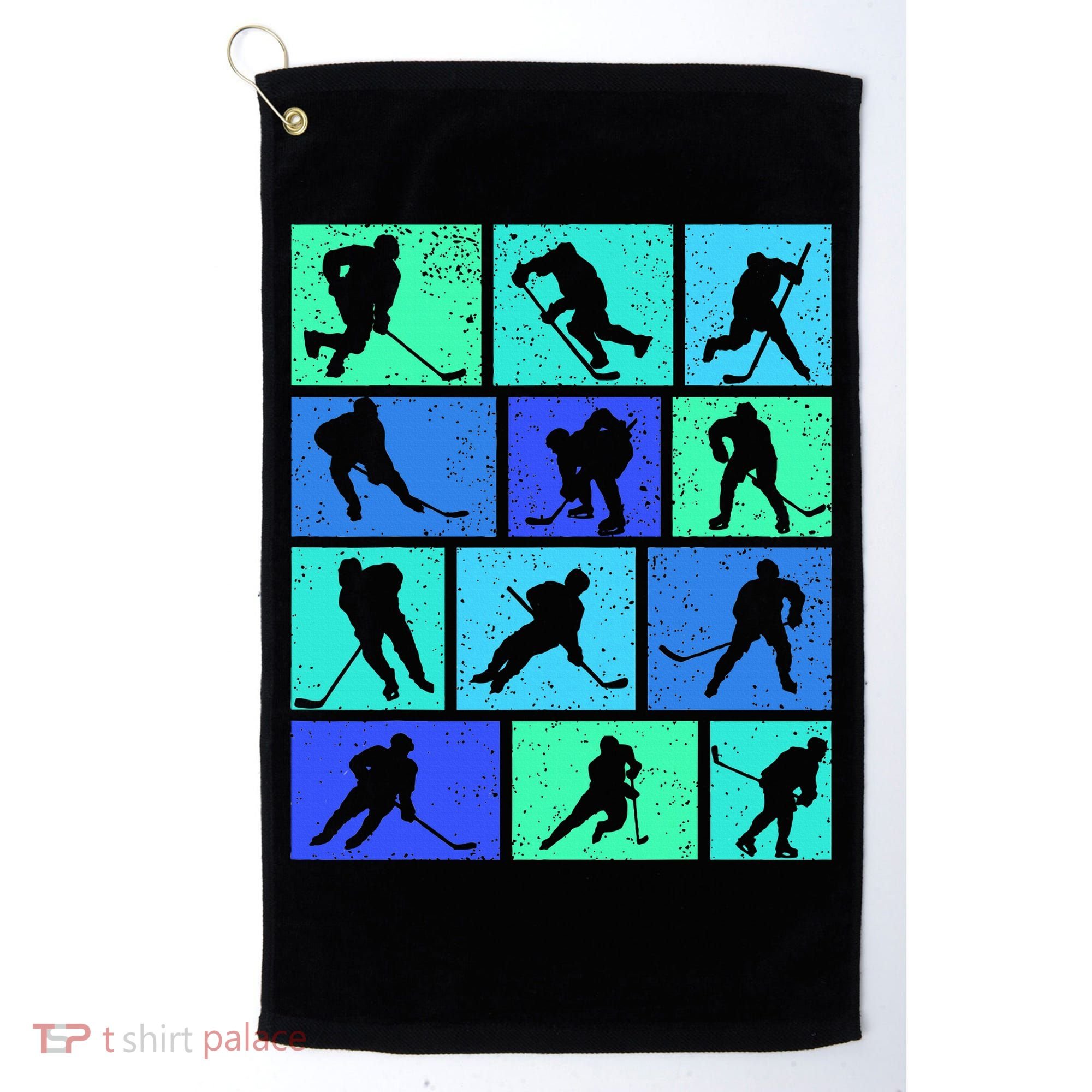 Hockey Ice Hockey Golf Towel