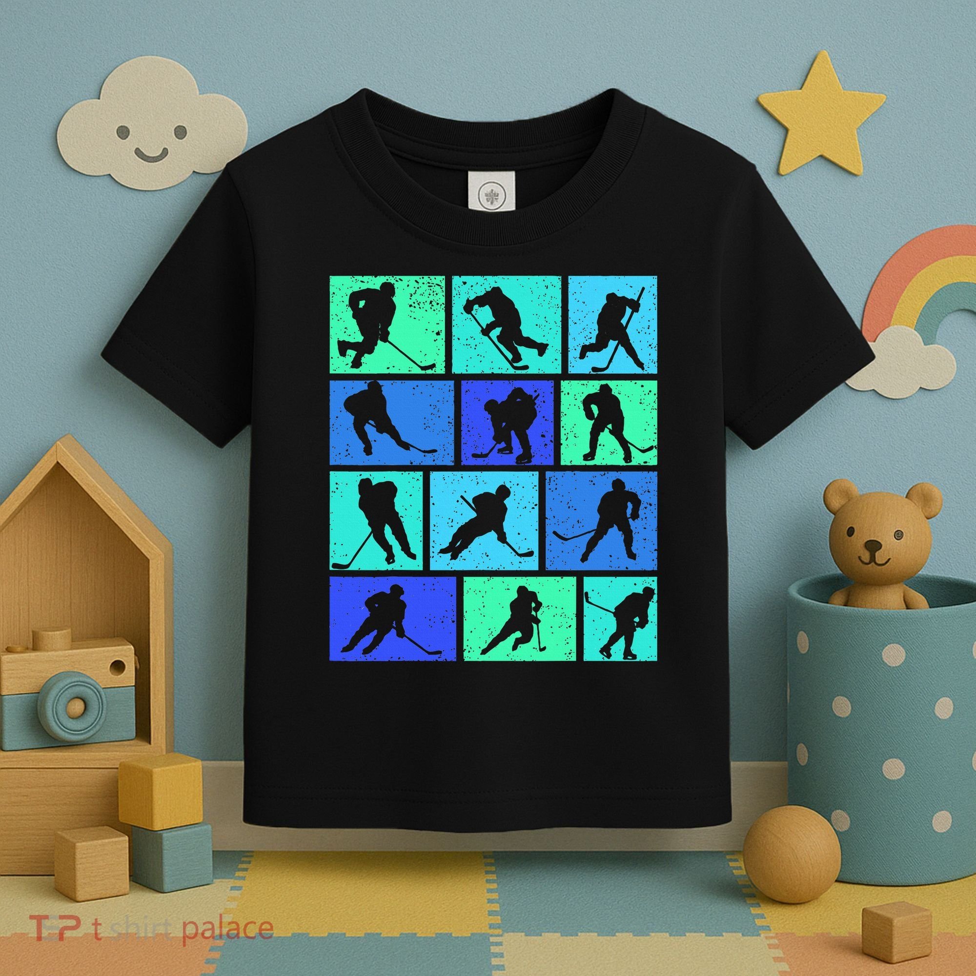Hockey Ice Hockey Toddler T-Shirt