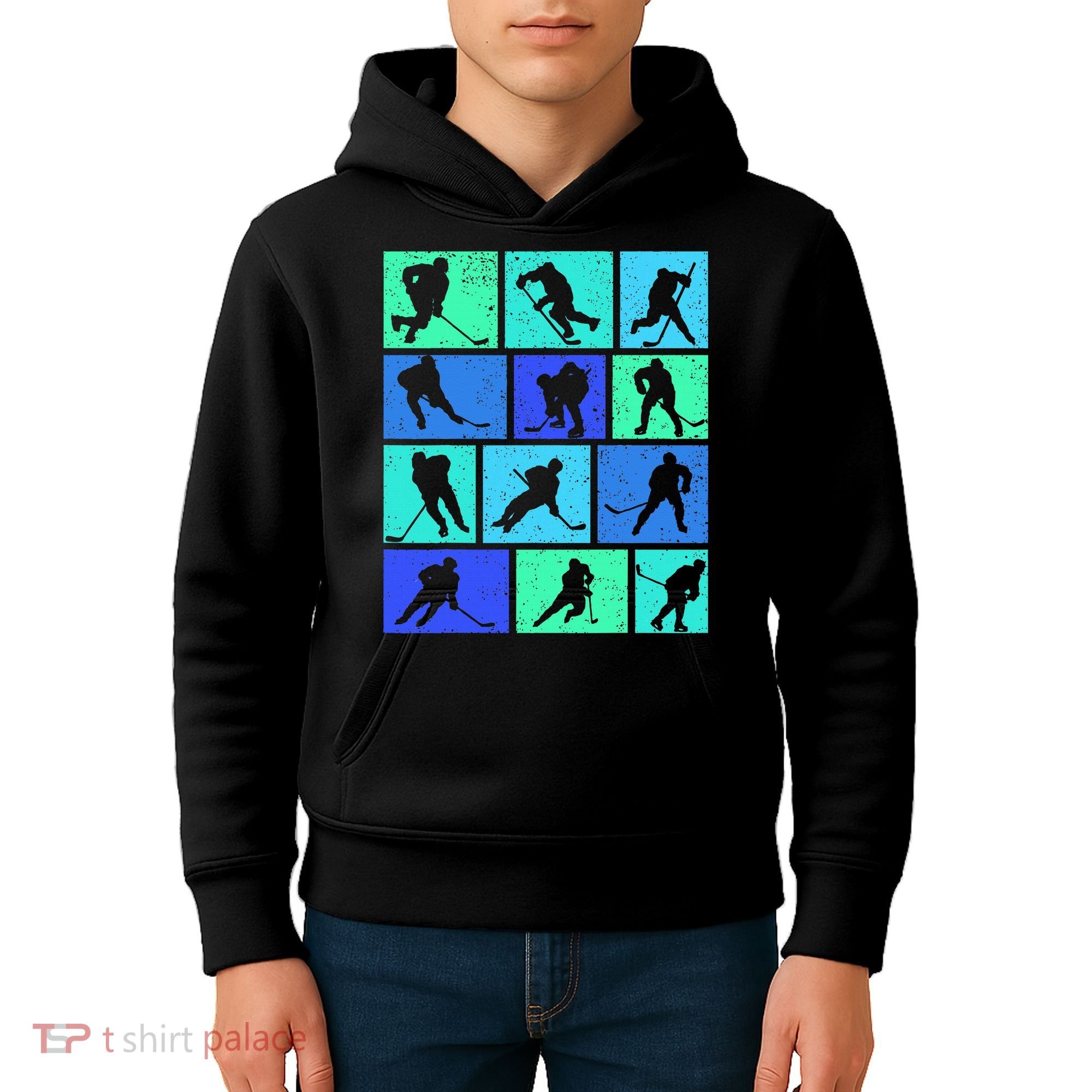 Hockey Ice Hockey Kids Hoodie