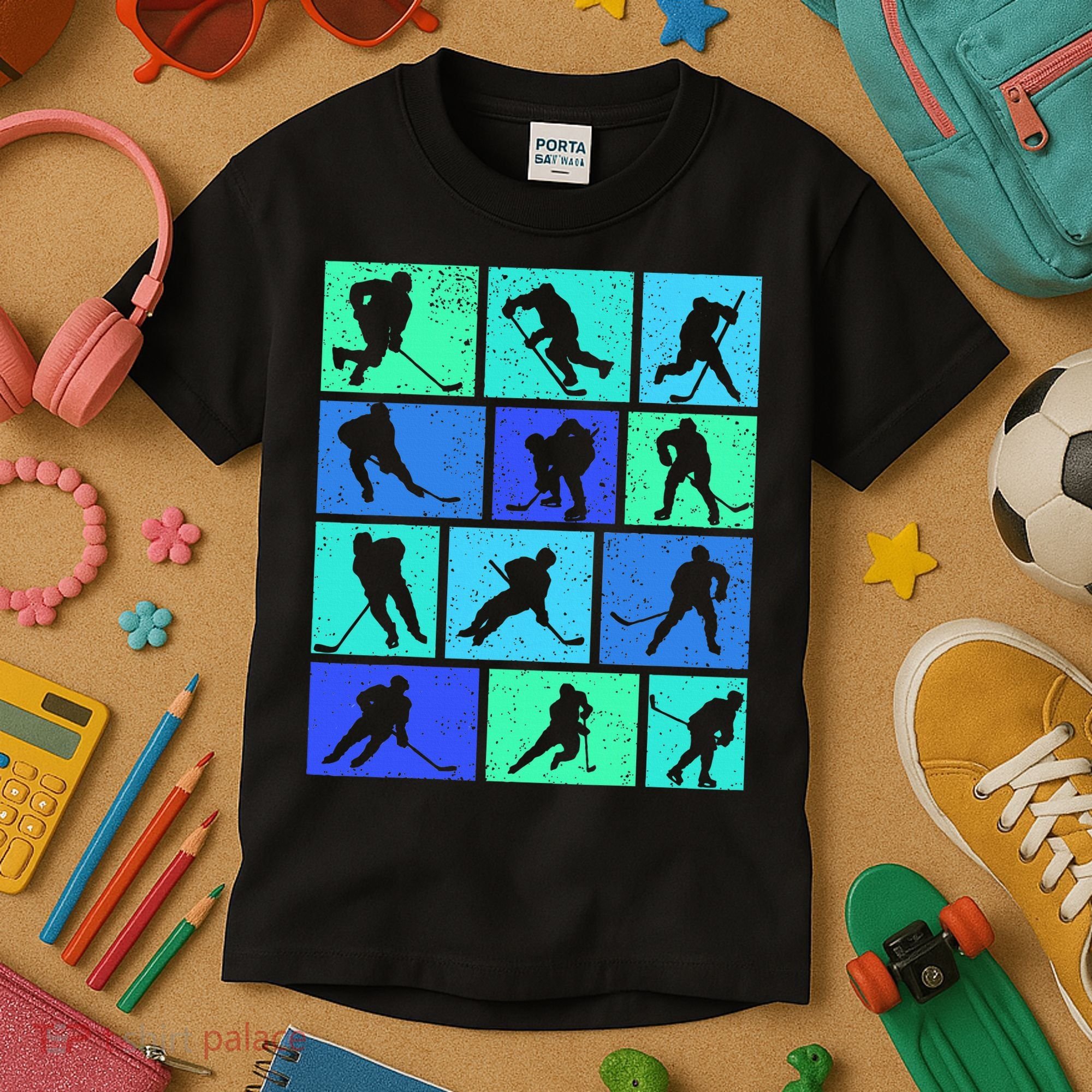 Hockey Ice Hockey Kids T-Shirt