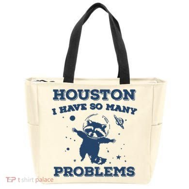 Houston I Have So Many Problems Vintage Tote Bag