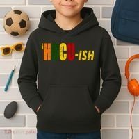 HBCU Ish Historically Black College Alumni Kids Hoodie thumb 2