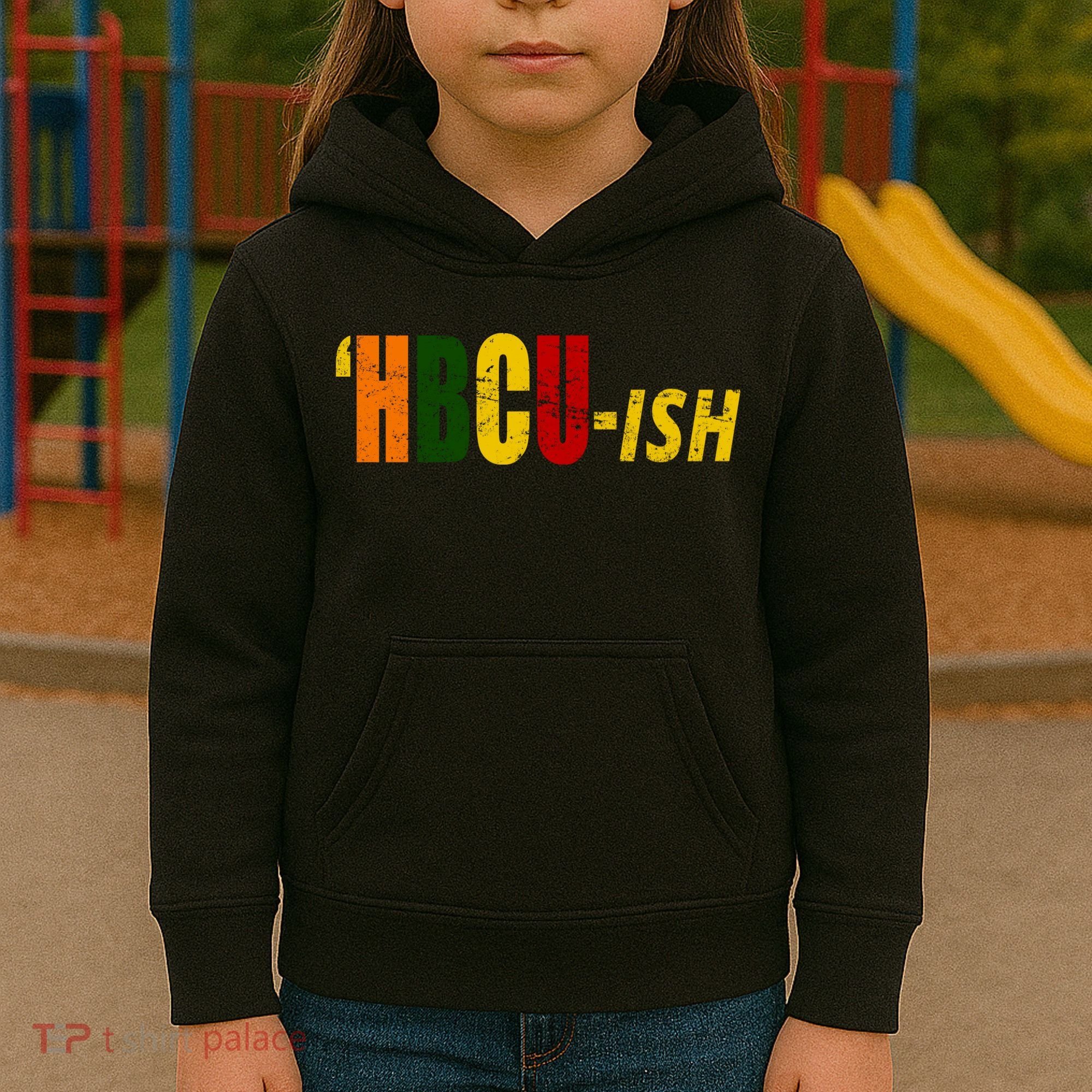 HBCU Ish Historically Black College Alumni Kids Hoodie